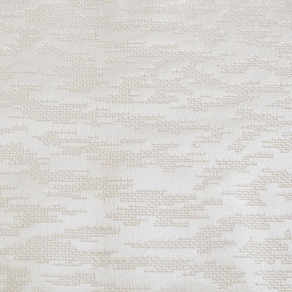 Ivory Abstract Stitching King Duvet Cover Set