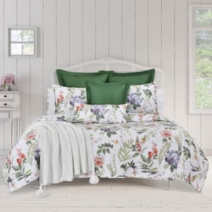 Claudia Ivory 3-Piece Cotton King/Cal King Quilt Set