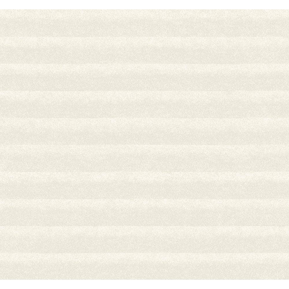 White and Platinum Matte Nonwoven Wallpaper Roll