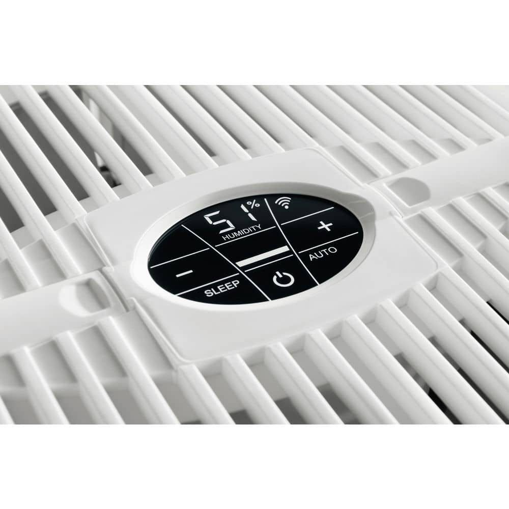 White Filter-Free Evaporative Humidifier with Touch Display