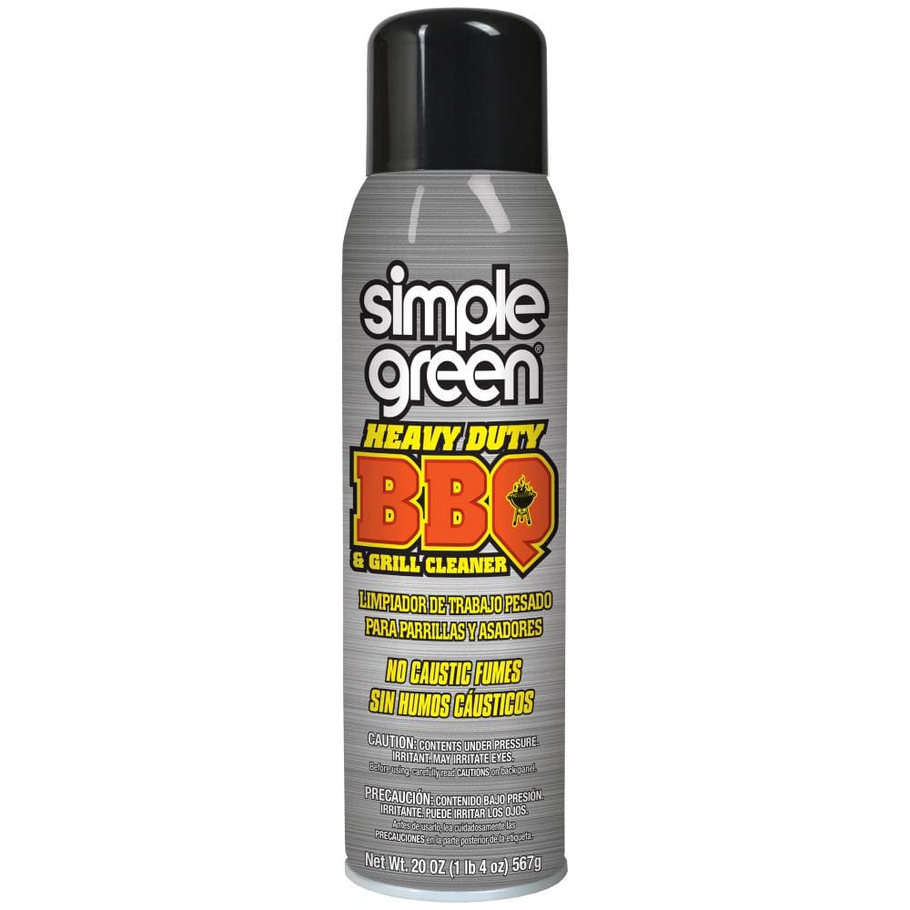 Simple Green 20 oz. Heavy-Duty Aerosol BBQ and Grill Degreaser  0310001260014 The Home Depot