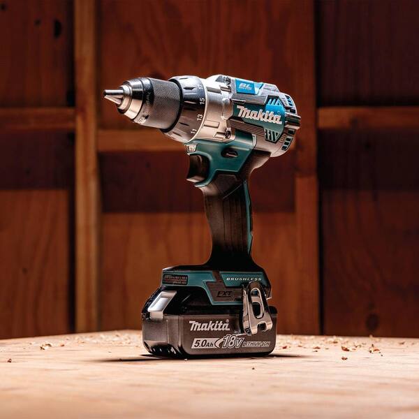 Makita 18-Volt Lithium-Ion Brushless 1/2 in. Cordless Driver Drill