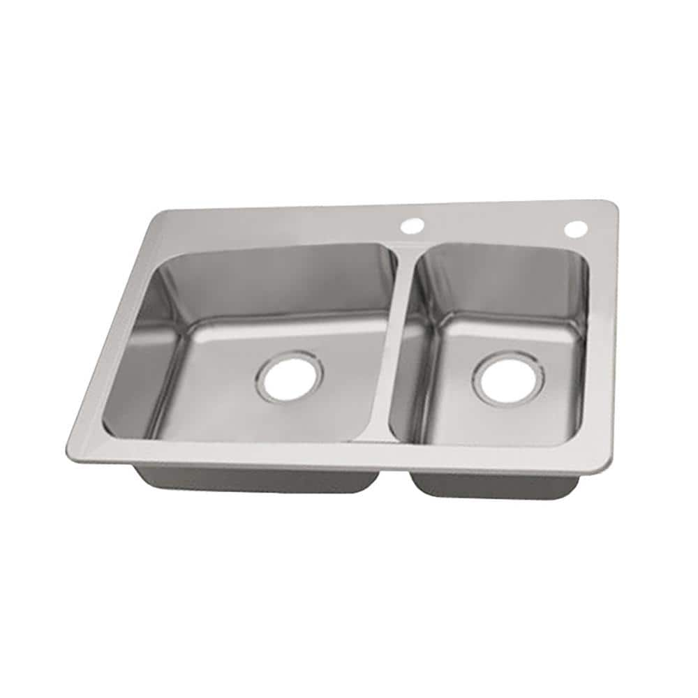 Kitchen Sink 33x19x9 Dandk Organizer   Stainless Steel Glacier Bay Drop In Kitchen Sinks Vt3322p2 64 1000 