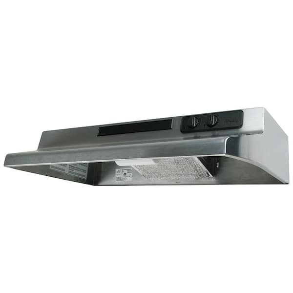 Air King Designer Series 36 in. Under Cabinet Convertible Range Hood with Light in Stainless Steel