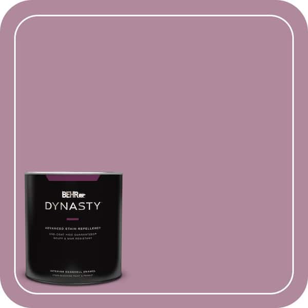 1 qt. #690D-5 Winsome Rose Eggshell Enamel Interior Stain-Blocking Paint and Primer