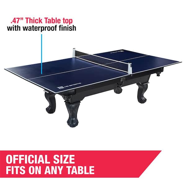 Md Sports Table Tennis Conversion Top, Ping Pong Dining Table Conversion