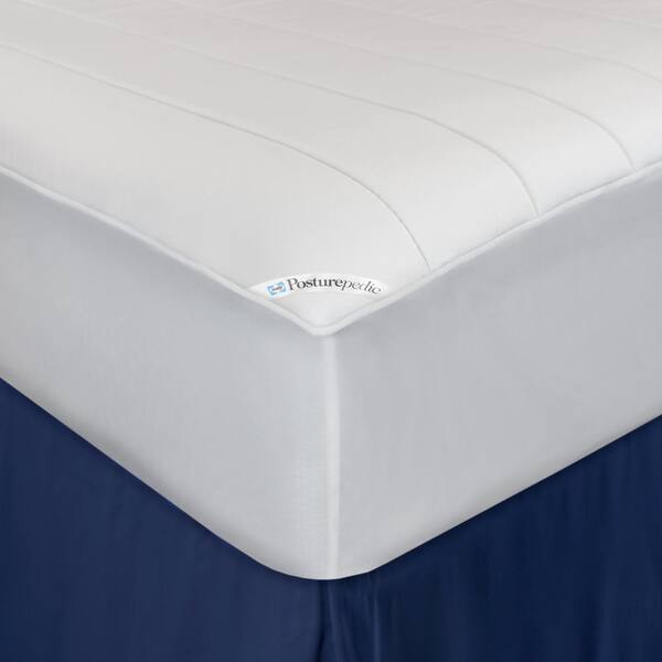 Sealy Memory Foam 15 in. Queen Polyester Mattress Pad
