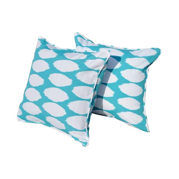 moda furnishings Square Outdoor Throw Pillow (2-Pack)