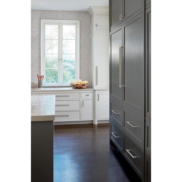 Esquire 24 in. (610mm) Modern Polished Nickel/Stainless Steel Bar Appliance Pull