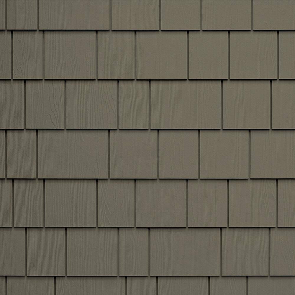 Foot Cladding James Hardie Magnolia Home Hardie Shingle HZ5 15.25 in. x 48 in. Fiber ...