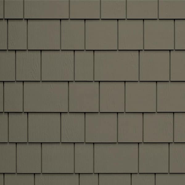 James Hardie Magnolia Home Hardie Shingle HZ5 15.25 in. x 48 in. Fiber Cement Straight Edge Warm Clay