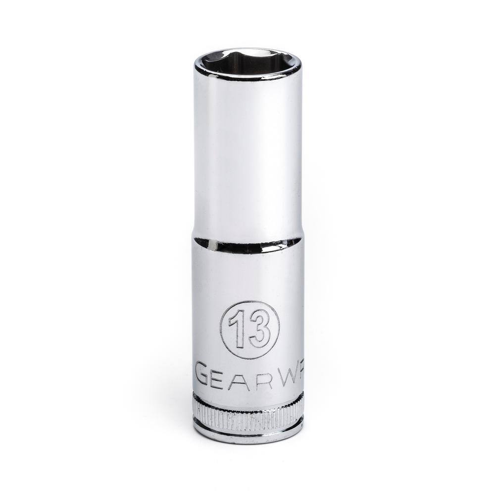 3/8 in. Drive Metric 13 mm 6-Point Deep Socket