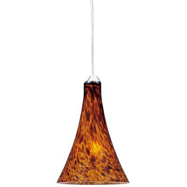 ET2 Leopard 1-Light Satin Nickel RapidJack Pendant