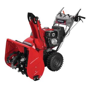 28 in. Hydrostatic Wheel Drive Two-Stage Gas Snow Blower with Electric Start and Joystick Chute Control
