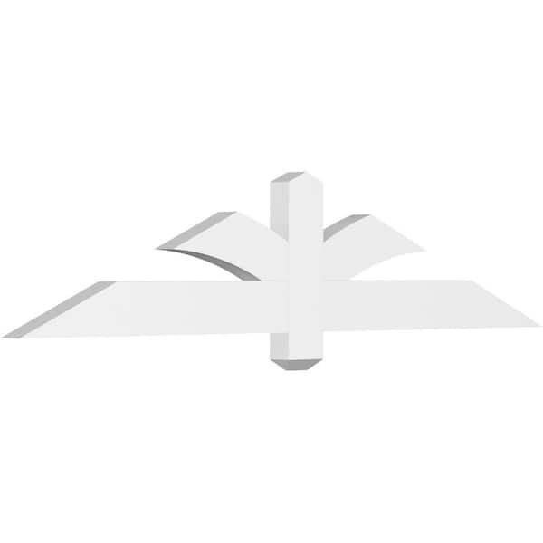 Ekena Millwork Redmond 60 in. W x 12.5 in. H x 2 in. D Signature Polyurethane Bracket