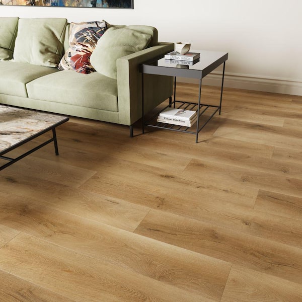 Wild Ginger 22 MIL x 9 in. W x 60 in. L Click Lock Waterproof Luxury Vinyl Plank Flooring (22.58 sq. ft./Case)