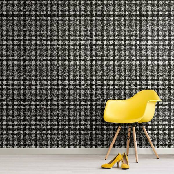 Roommates Black Polka Dot L And Stick Wallpaper Covers 28 18 Sq Ft Rmk9105wp The Home Depot - Polka Dot Wallpaper Home Depot Roommates Black Polka Dot L And Stick Wallpaper Covers 28 18 Sq Ft Rmk9105wp The Home Depot - Polka Dot Wallpaper Home Depot
