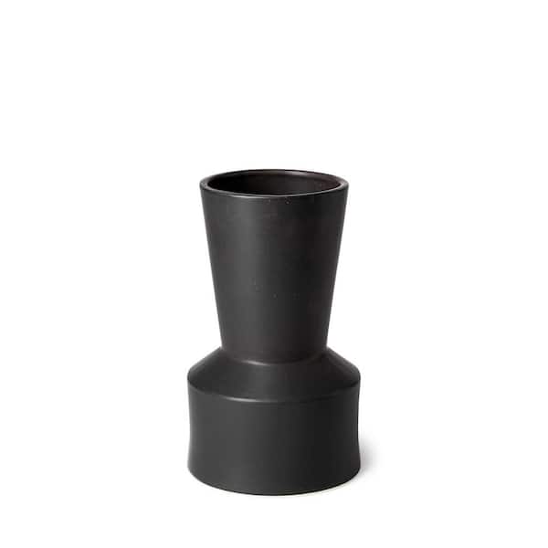 Mercana Laforge Black Ceramic Vase