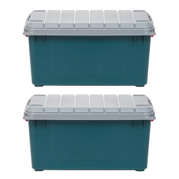 IRIS USA 19 Quart Plastic Storage Bin with Latching Buckles - 5 Pack at  Tractor Supply Co.