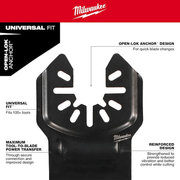 Milwaukee 1-3/8 in. High Carbon Steel Universal Fit Japanese Teeth