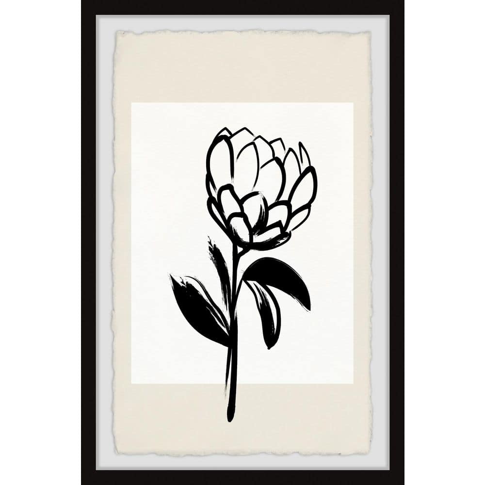 I See a Flower by Marmont Hill Framed Nature Art Print 24 in. x 16 in.