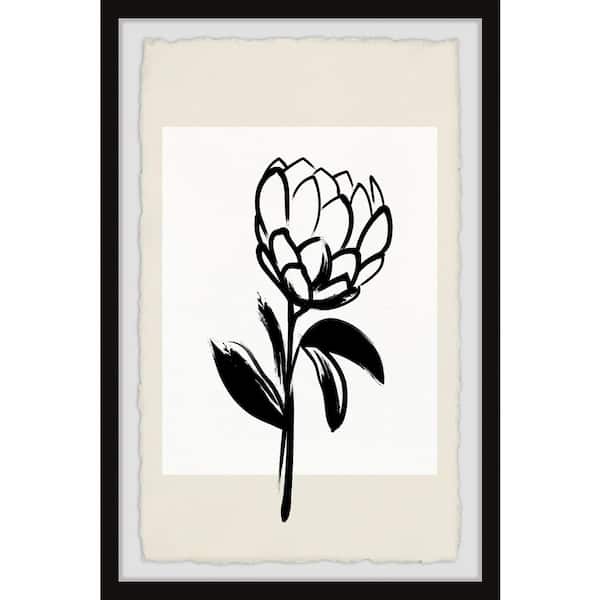 Unbranded "I See a Flower" by Marmont Hill Framed Nature Art Print 24 in. x 16 in.