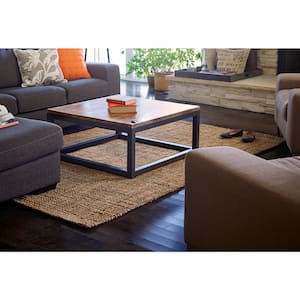 Andes Brown 2 ft. x 3 ft. Jute Area Rug
