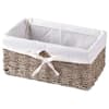 Vintiquewise 10.5 in. W x 8 in. D x 10.5 in. H Woven Seagrass