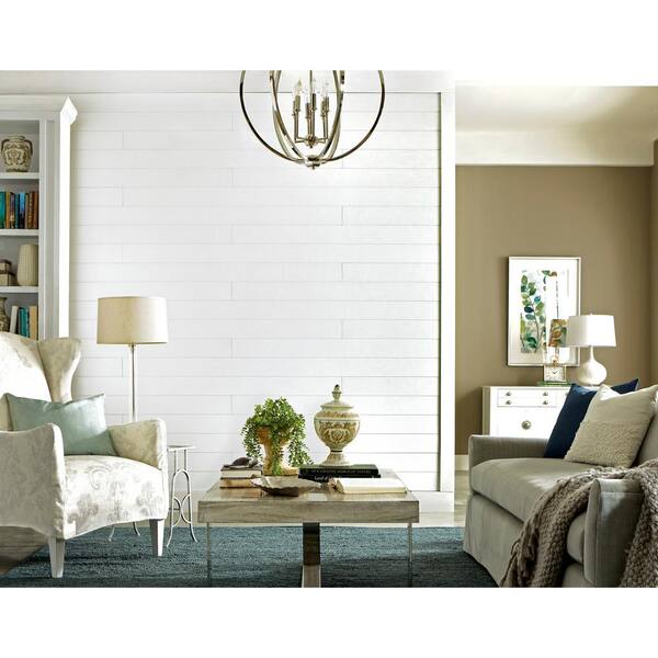 Armstrong CEILINGS WoodHaven Painted White 6 in. x 6 in. Clip Up