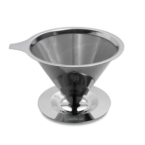 London Sip 1-4-Cup Stainless Steel Coffee Dripper