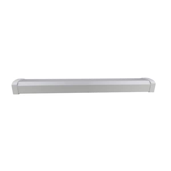 Commercial Electric 24 in. 2 000 Lumens Integrated LED White