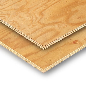 11/32 in. x 4 ft. x 8 ft. Rtd Southern Yellow Pine Plywood Sheathing