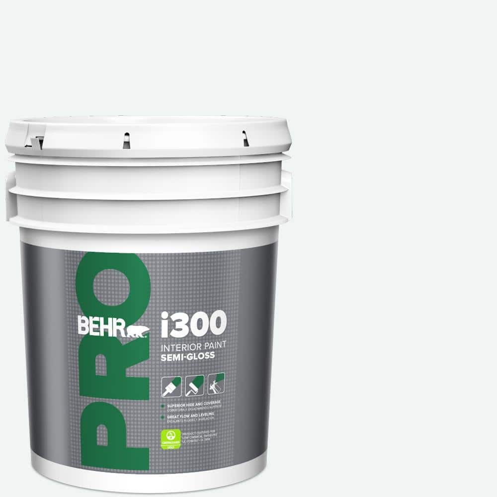 BEHR PRO 5 gal. BLW09 Bakery Box SemiGloss Interior Paint PR37005