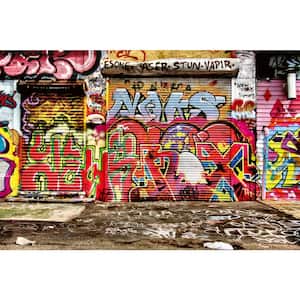 Scenic Graffiti Street Landscapes Wall Mural