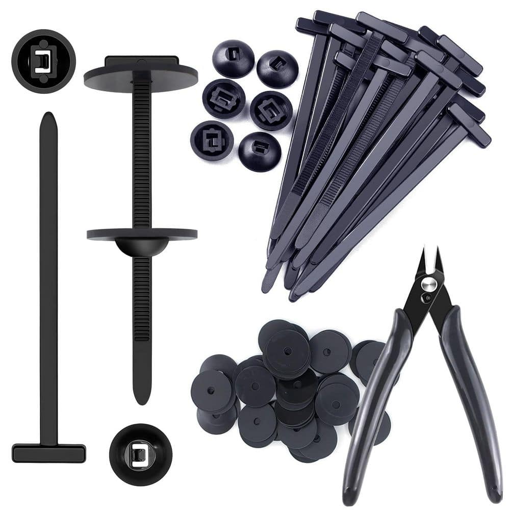 150pcs Nylon Universal Cable Tie Buckle Kit for Car Automotive Trim Panel Bumper Retainer Fastener Clips price history on PriceWatchPro