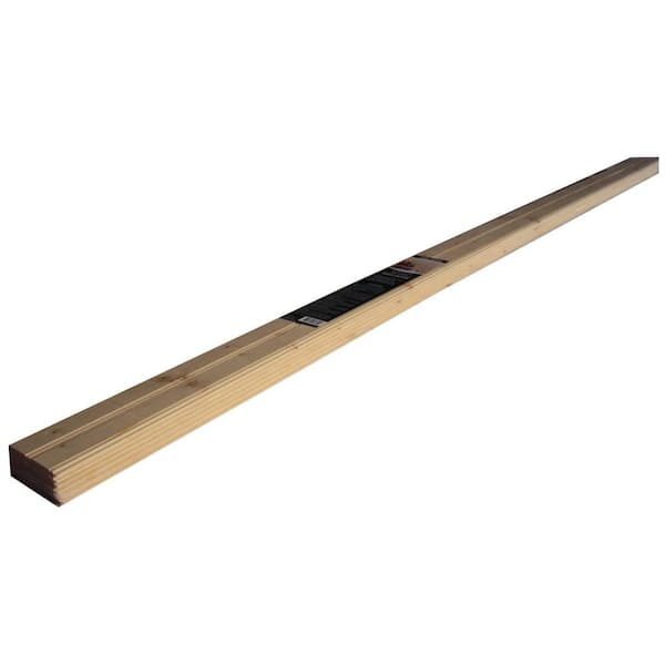 Unbranded 8 ft. x 3.66141 in. x 5/16 in. Knotty Pine Beaded Plank Kit Common Softwood Board (6-Pack)