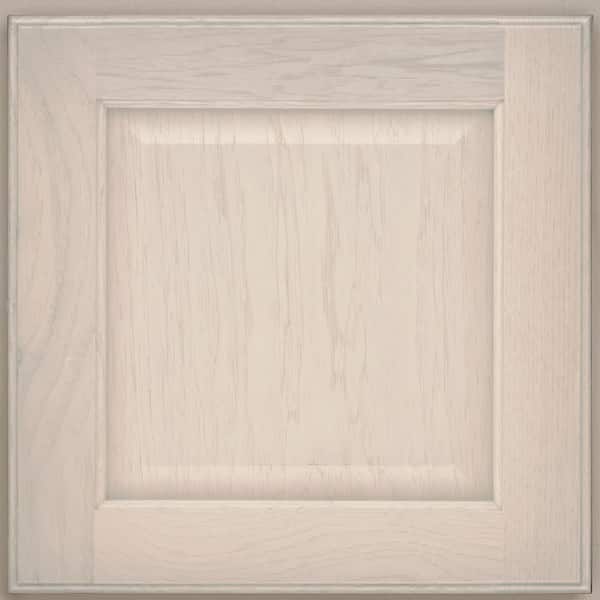 KraftMaid 14-5/8 in. x 14-5/8 in. Cabinet Door Sample in Translucent Limestone
