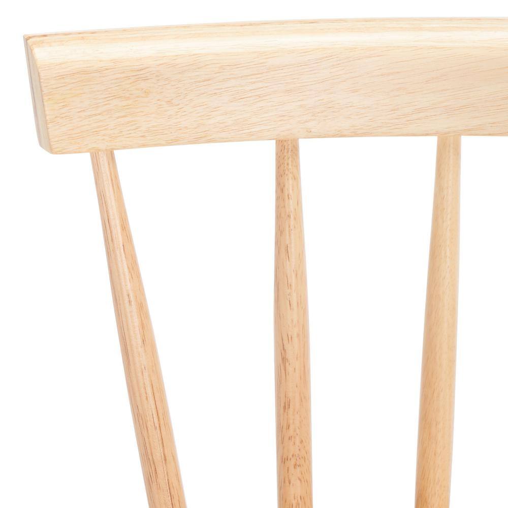 Tally 36'' Natural Finish Modern Farmhouse Wood Counter Stool