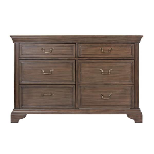 brown wood dresser