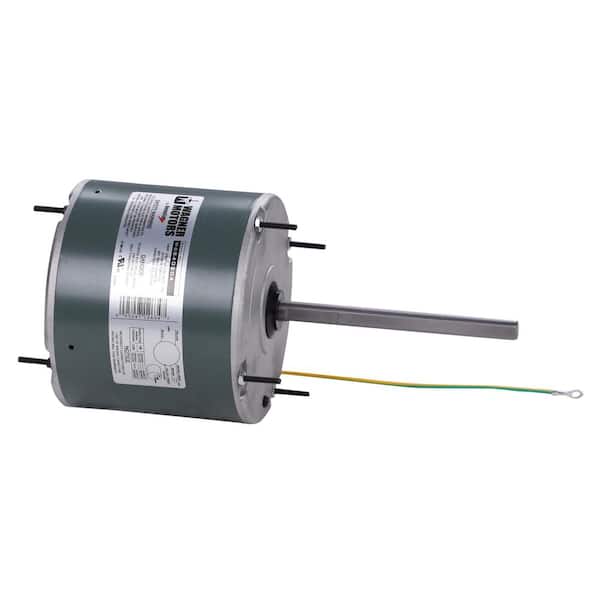 Multiple Horsepower Motor, CF, 208-230V, 1075/2 Speed, 1/2HP MAX