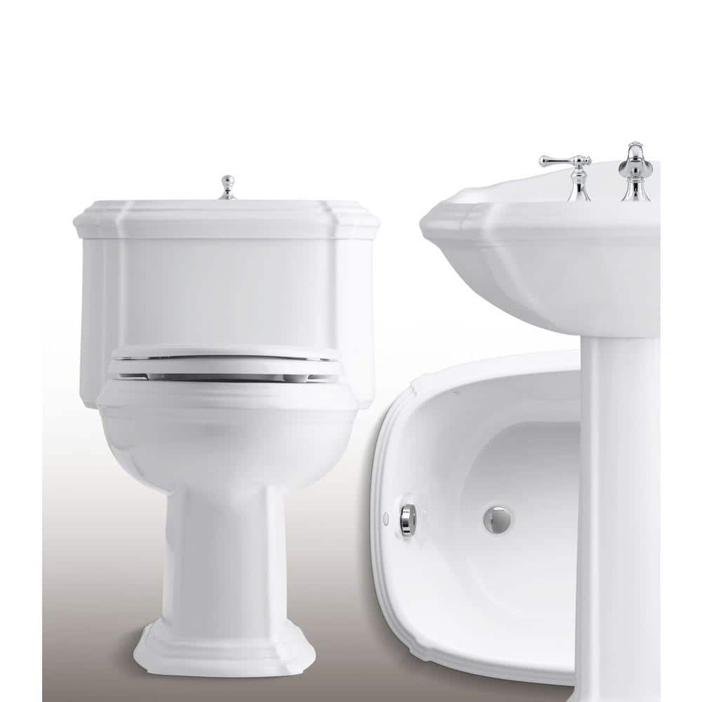 Polished Chrome Cable-Activated Bath Drain with PVC Tubing
