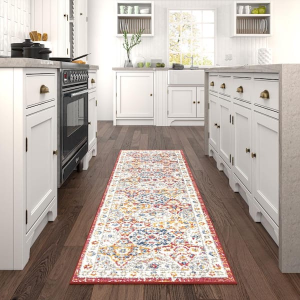 Chelsea Oriental Multi 2 ft. x 8 ft. Indoor Runner Rug