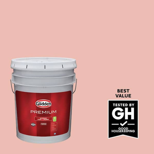 Glidden Premium 1 gal. Georgia Peach PPG1063-4 Eggshell Interior Latex Paint