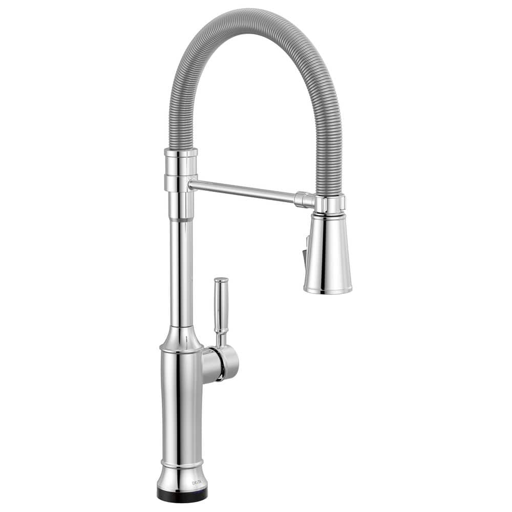 Renaldi Touch2O Spring Spout Lumicoat Chrome 23.13 in. H Pull Down Sprayer Kitchen Faucet 360° Spout Swivel price history on PriceWatchPro
