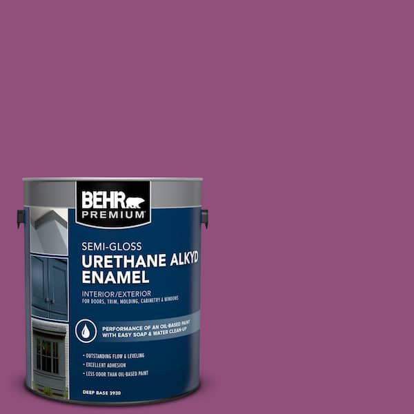 1 gal. #P110-7 XOXO Urethane Alkyd Semi-Gloss Enamel Interior/Exterior Paint