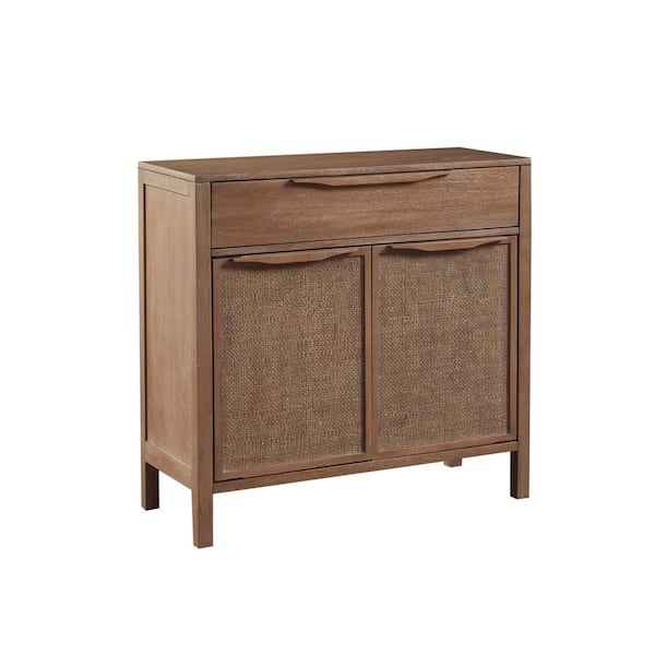 Nora Natural 34.25 in. H Accent Chest