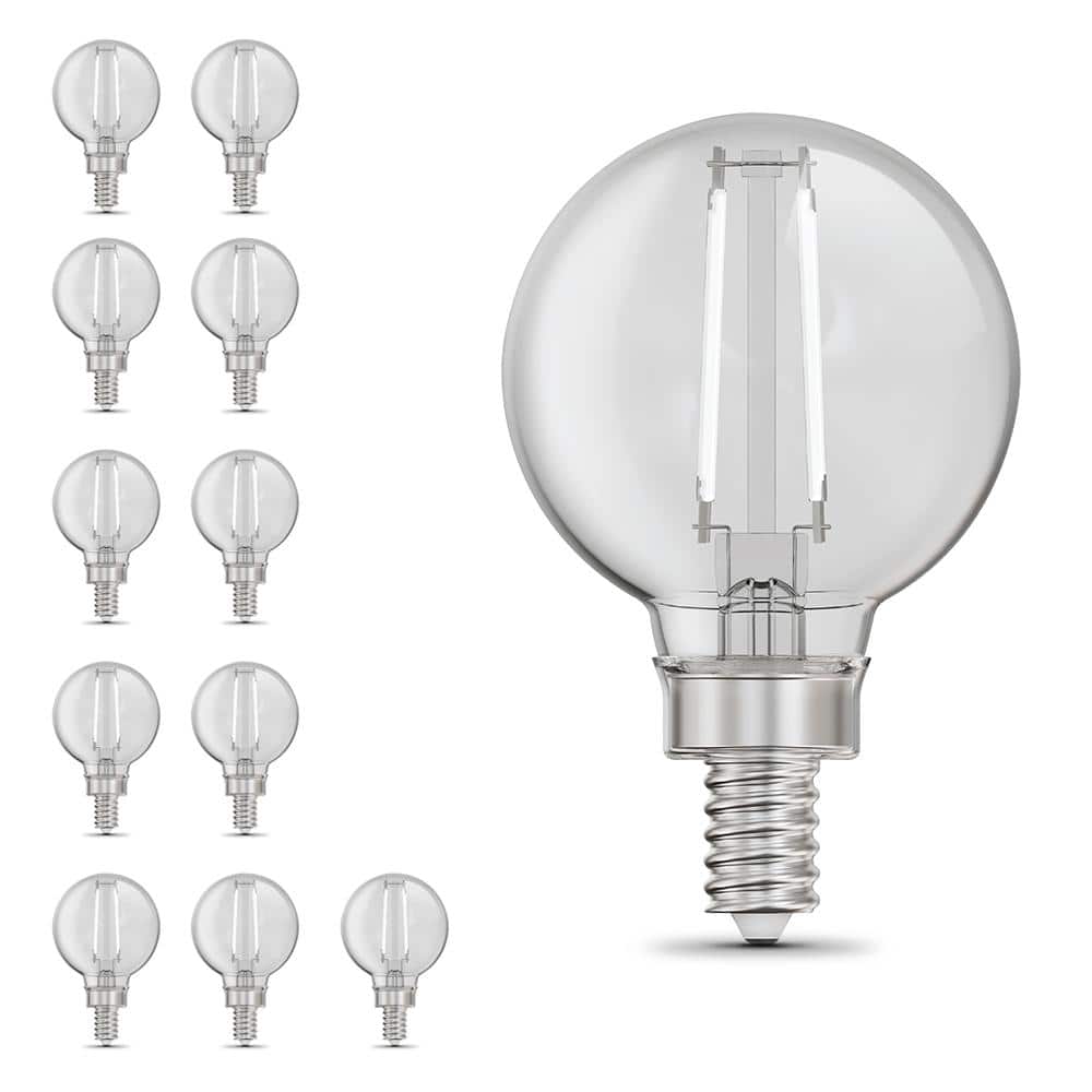 Reviews for Feit Electric 60Watt Equivalent G16.5 Globe Dimmable White