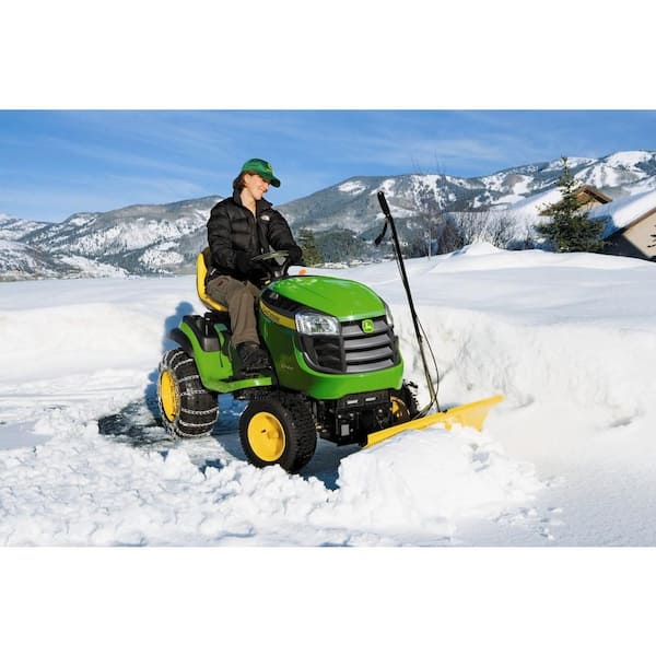 peg perego john deere tractor snow plow