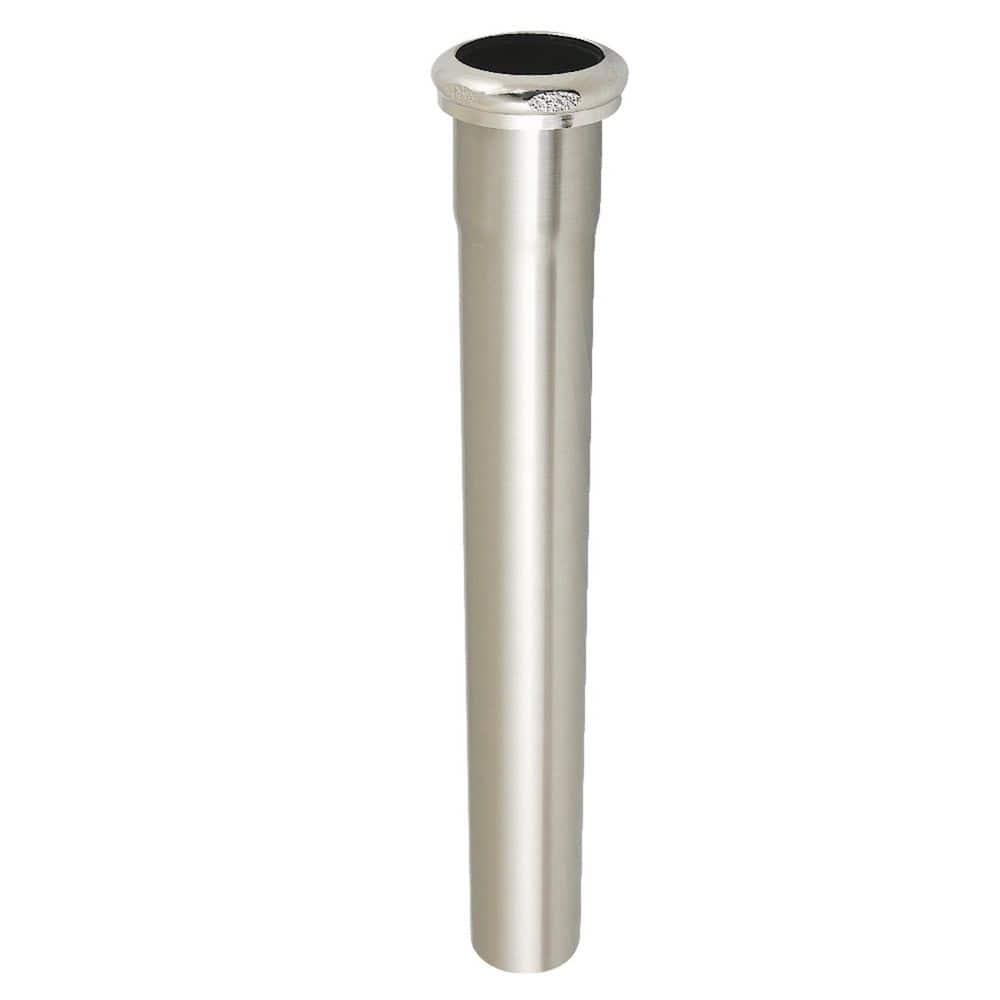 "Century 1-1/2"" x 12"" Brass Slip Joint Tailpiece Extension Tube in Brushed Nickel" price history on PriceWatchPro