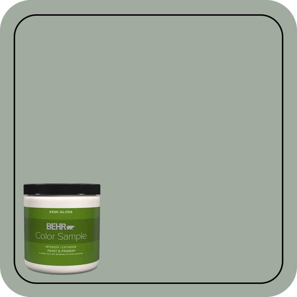 8 oz. #PPU11-15 Green Balsam Semi-Gloss Interior/Exterior Paint & Primer Color Sample price history on PriceWatchPro